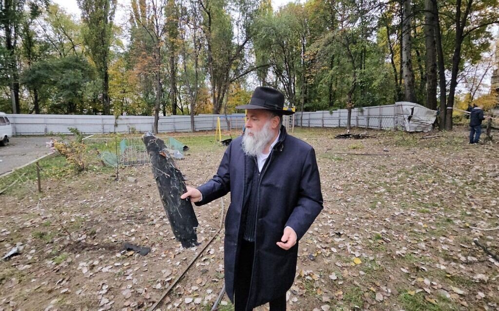 Kyiv Jewish school damaged in Russian drone strike