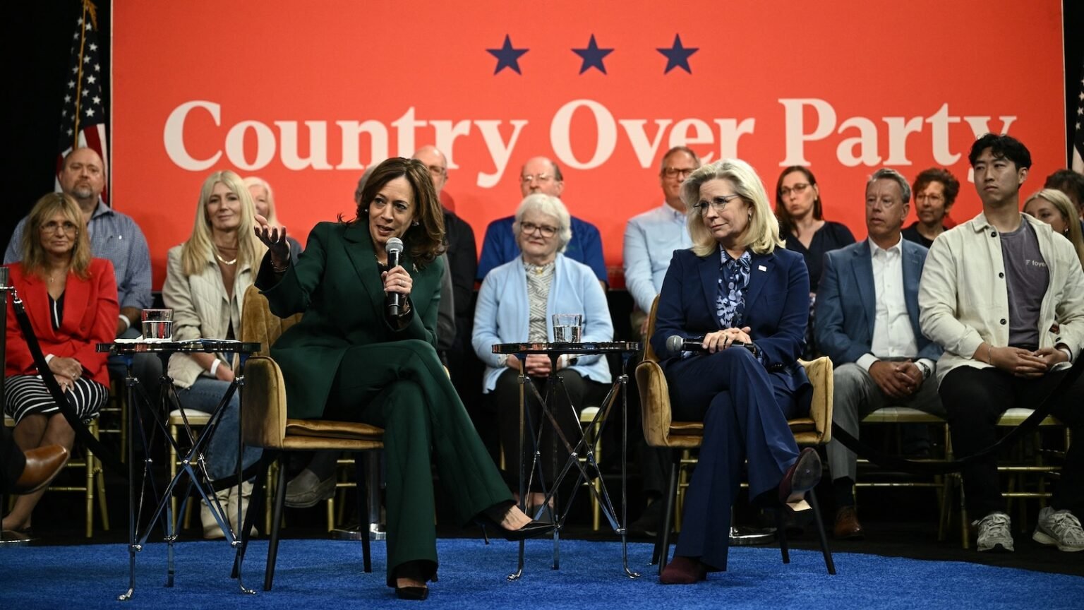 Harris holding moderated conversations with Liz Cheney in 3 battleground states