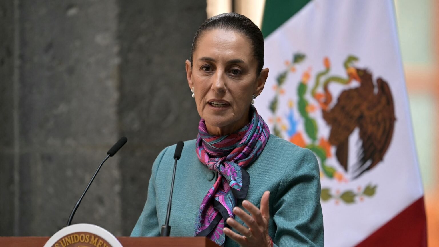 Mexico’s president says its ‘position is not to close borders’ in response to Trump’s claim