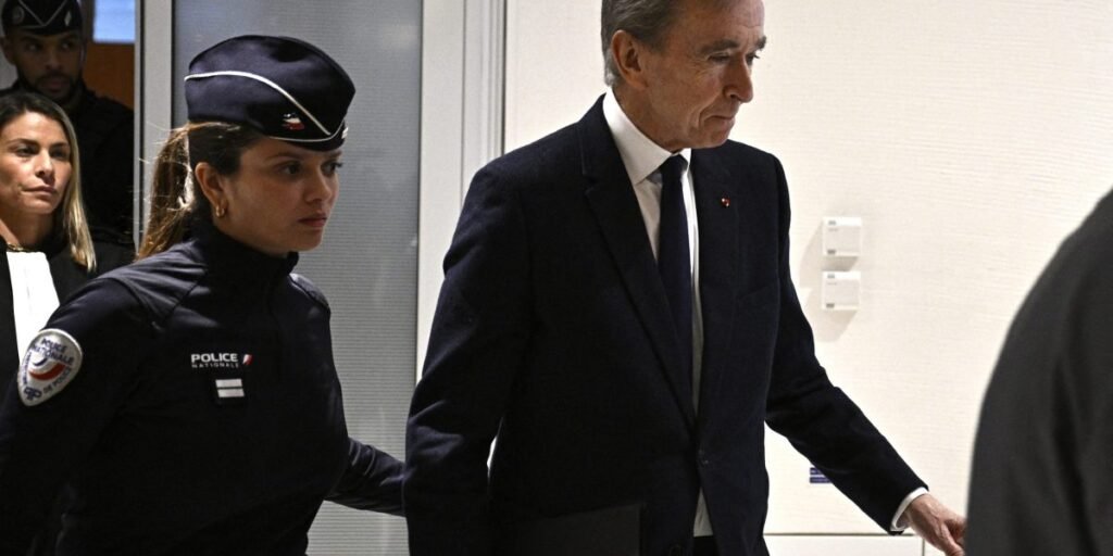 Billionaire Bernard Arnault tells court he was ‘completely unaware’ ex-spy chief had allegedly abused powers to protect LVMH