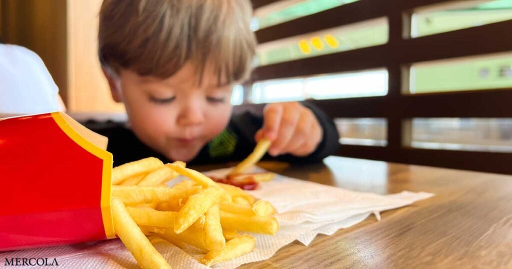 The Babies Addicted to Fast Food