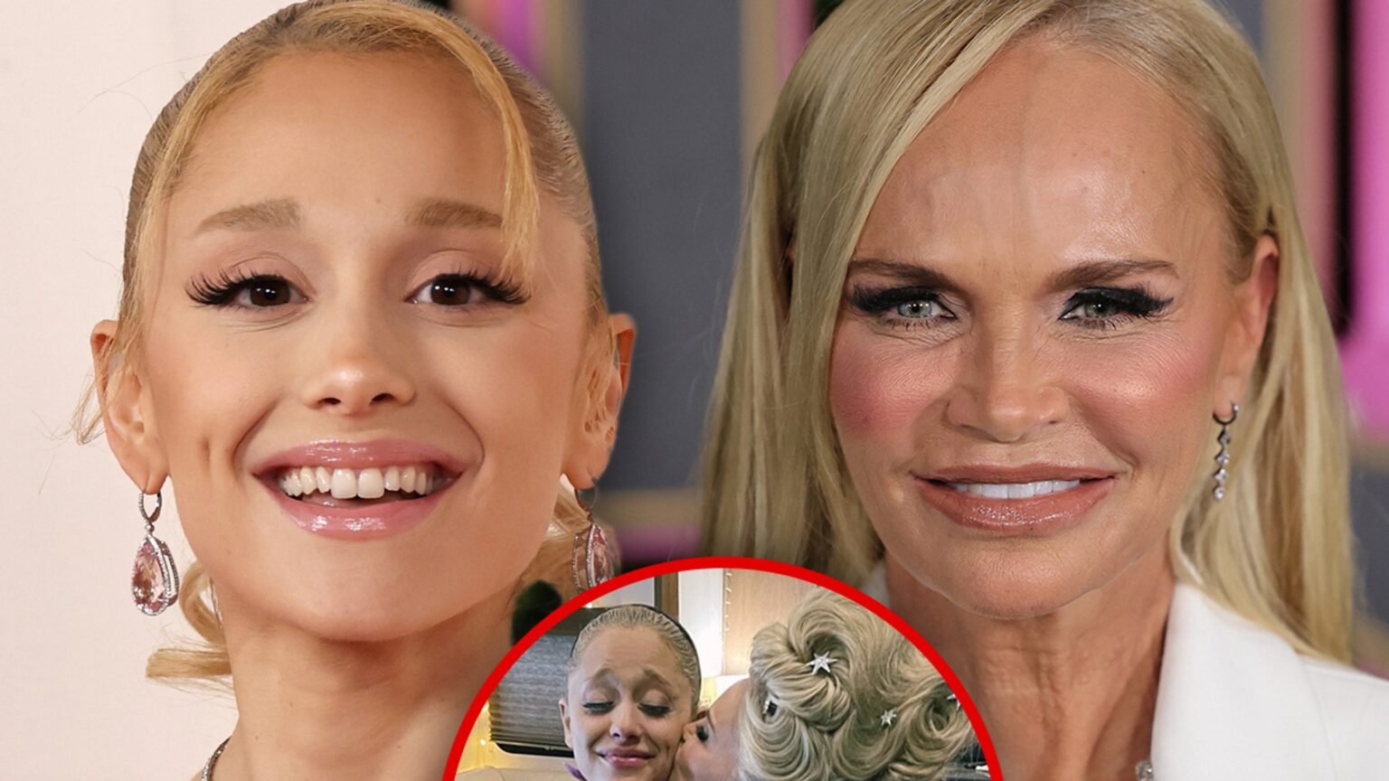 Kristin Chenoweth Gifted Ariana Grande Matching Glinda Jacket on ‘Wicked’ Set