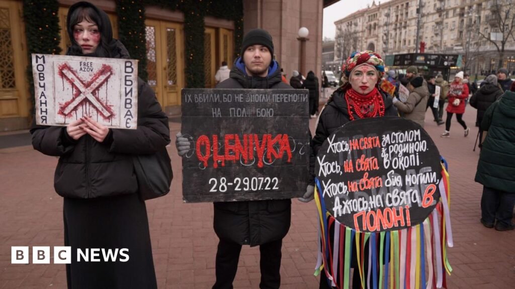 Ukrainians hope for a New Year prisoner exchange with Russia