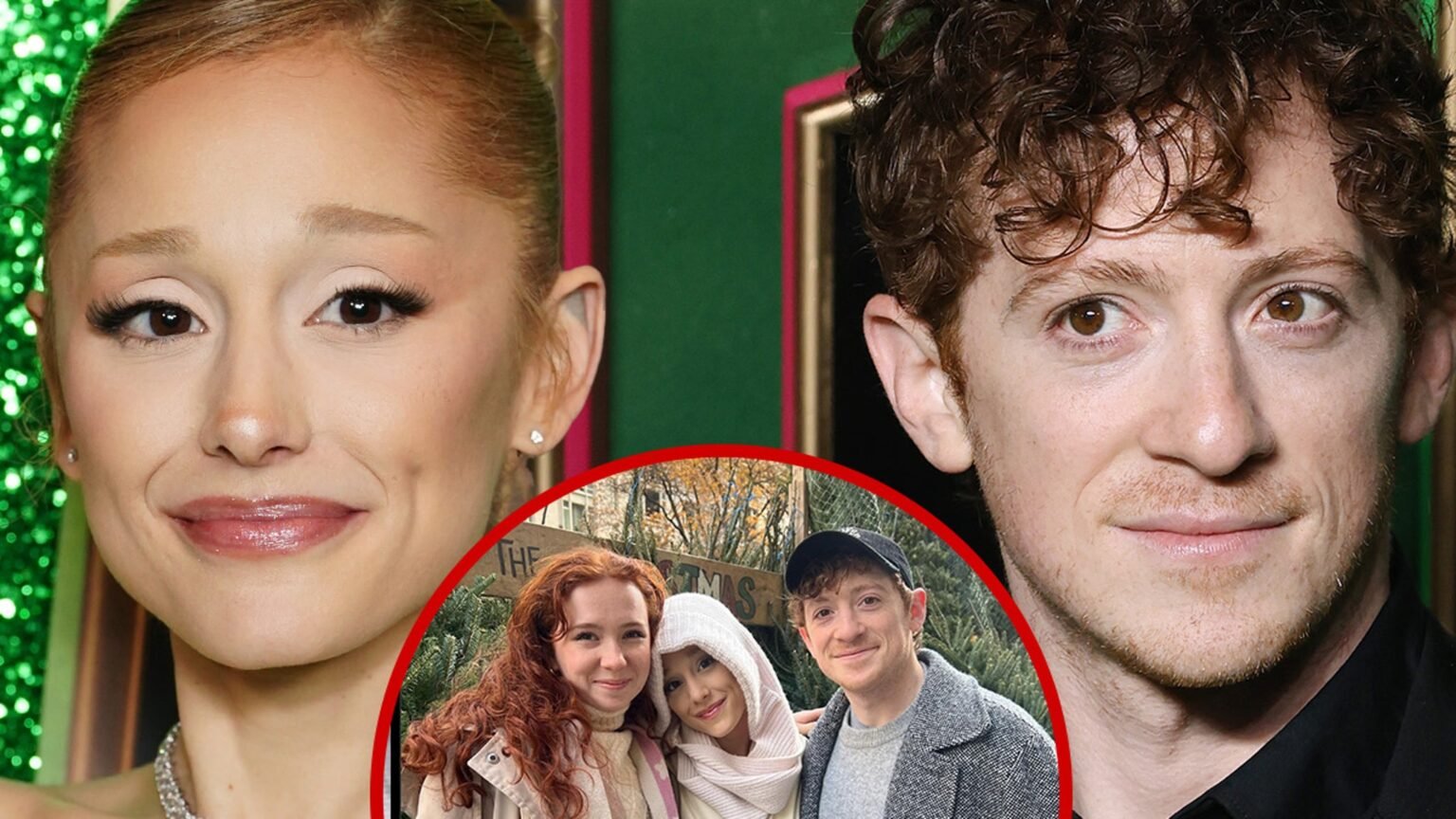 ‘Wicked’ Stars Ariana Grande and Ethan Slater Shop For Christmas Tree Together