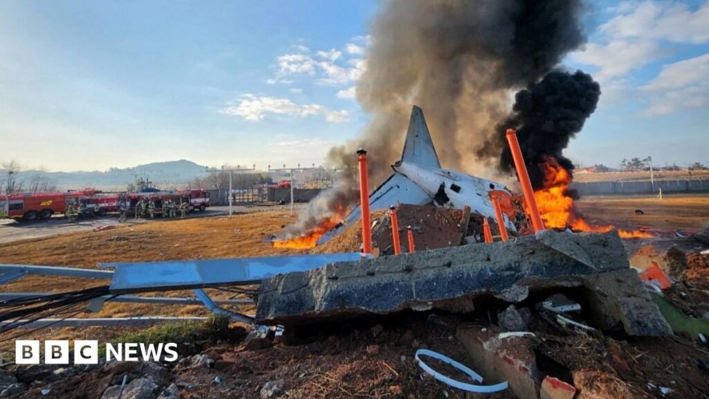 South Korea plane crash: At least 47 dead at Muan airport