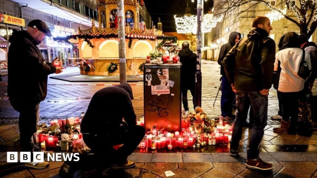 Sadness and anger in Magdeburg after Christmas market attack