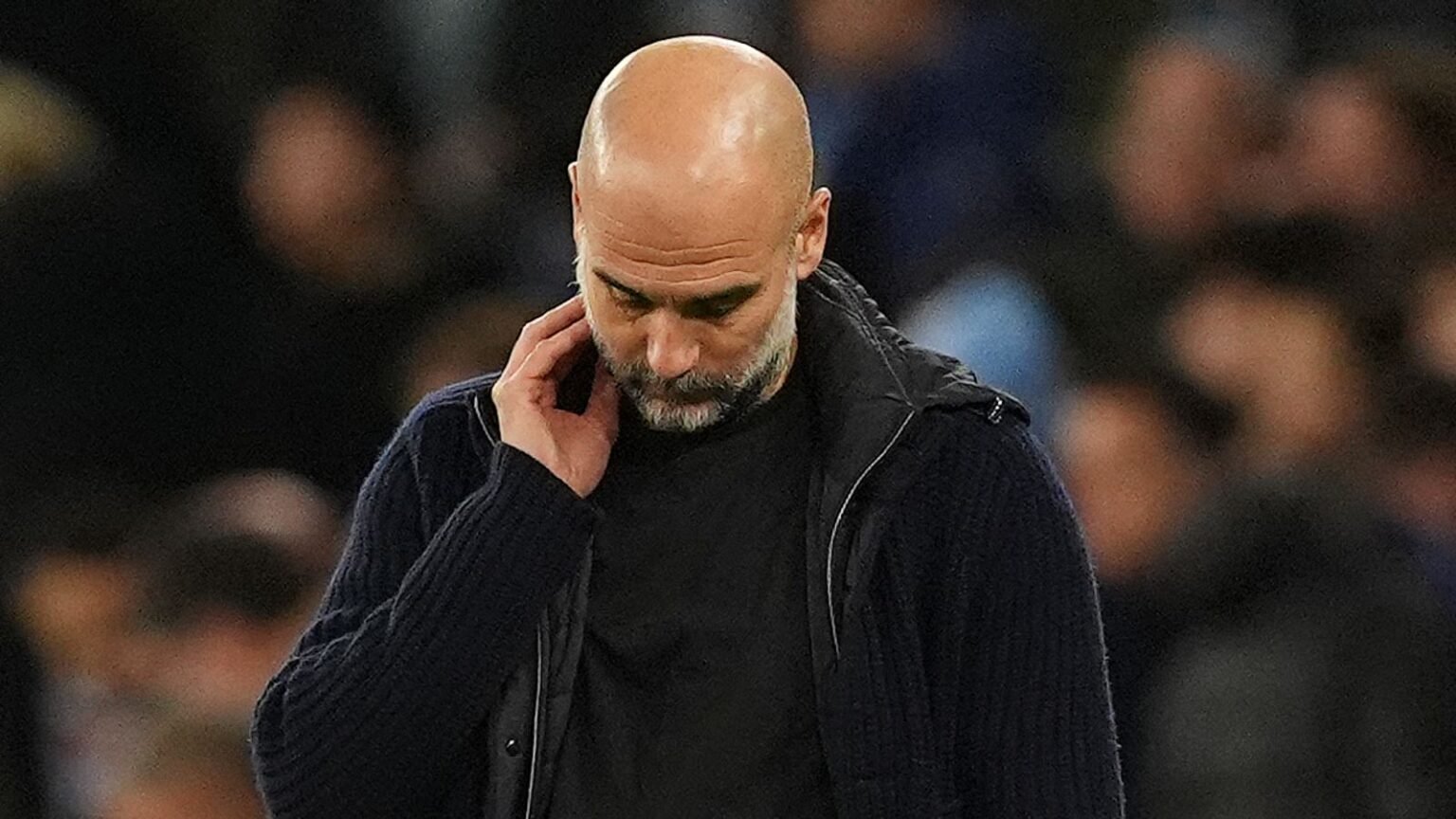 Pep Guardiola: Man City boss says he is ‘not good enough’ as late defeat to Man Utd deepens crisis | Football News