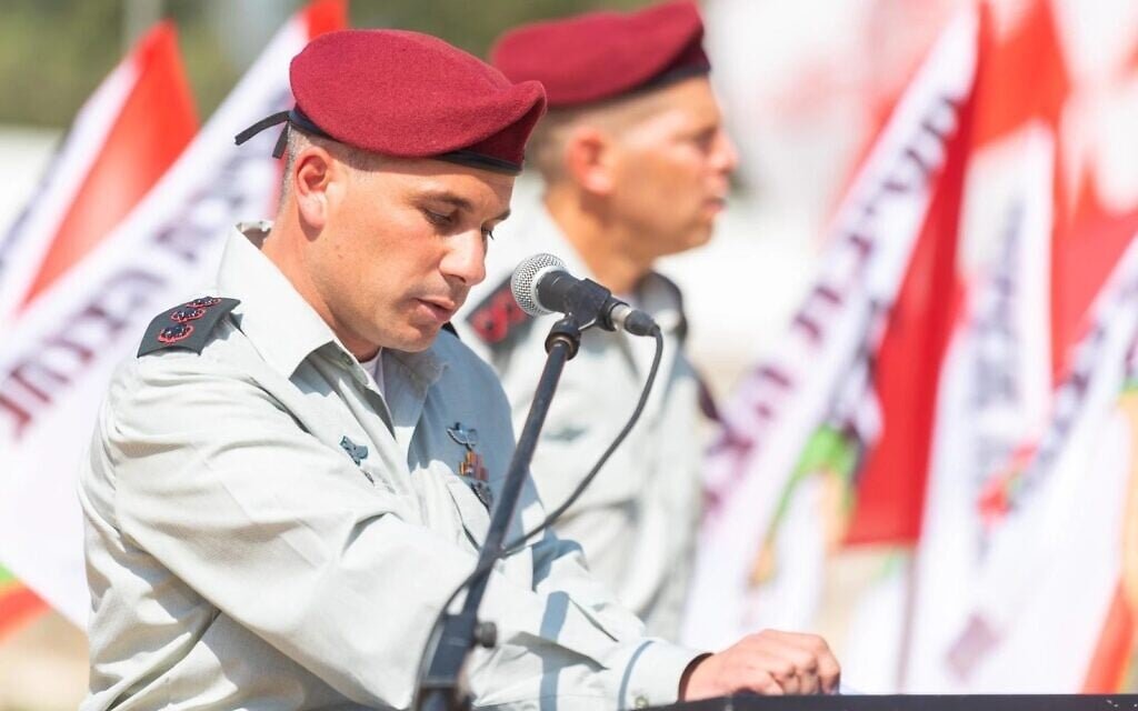 IDF probing repeated misconduct allegations against Paratroopers Brigade chief