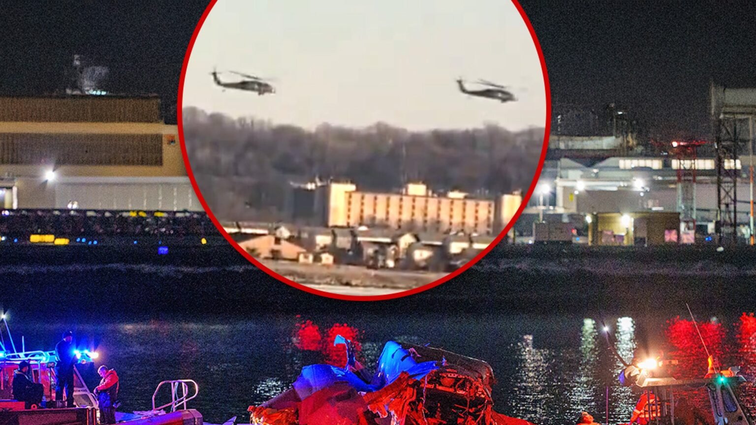 Helicopters Fly Shockingly Close to Commercial Planes in D.C. Video Days Ago
