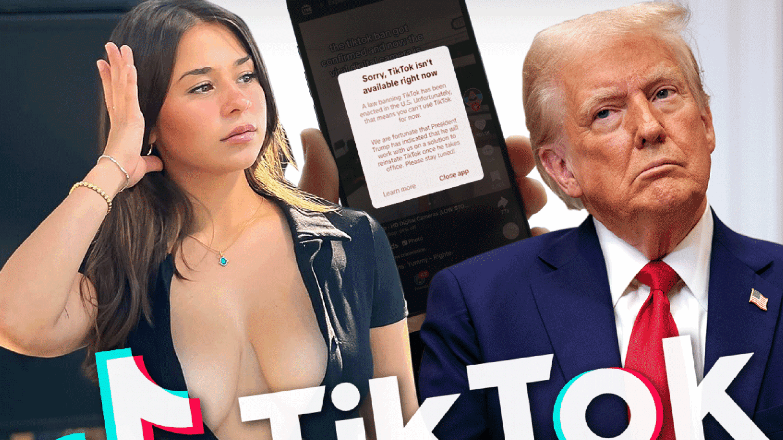 OnlyFans Star Sophie Rain Says TikTok Creators Are Saving the App, Not Trump