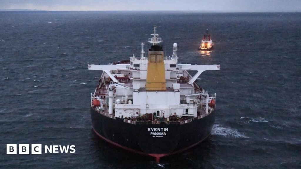 Germany says Russian ‘shadow’ oil tanker stuck in Baltic Sea