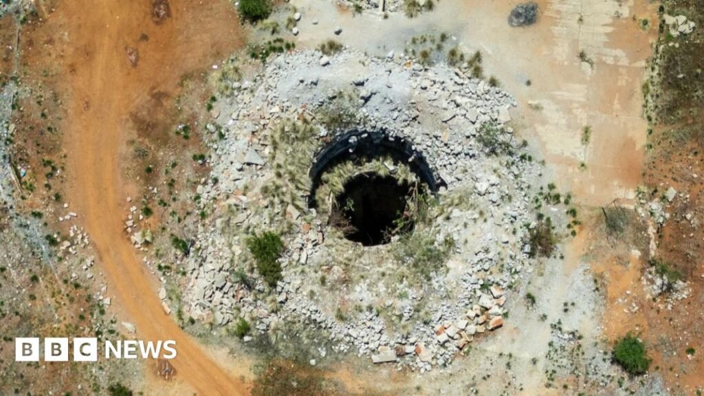 South Africa’s Stilfontein mine: Dead bodies seen in videos from disused shaft