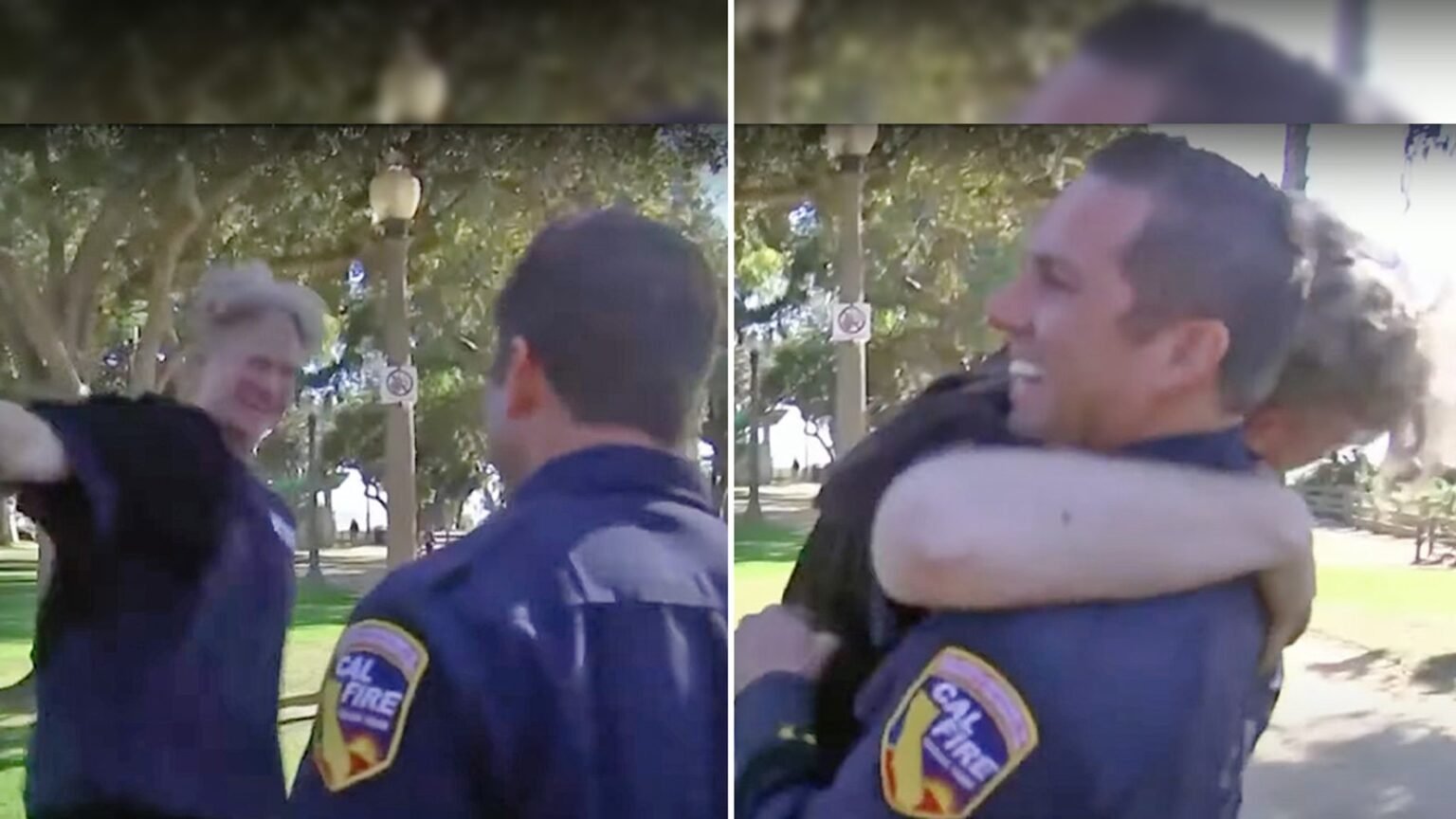 Man Reunited With Dog Oreo Thanks Firefighter Who Helped Rescue His Pups