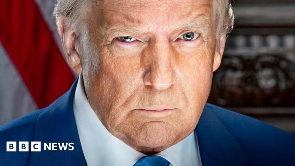 Decoding Donald Trump’s new official portrait