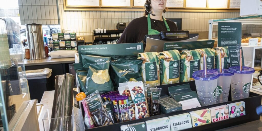 Starbucks barista says his store has a ‘panic button’ behind the counter, but fears it won’t be enough to quell angry customers after open-door policy reversal