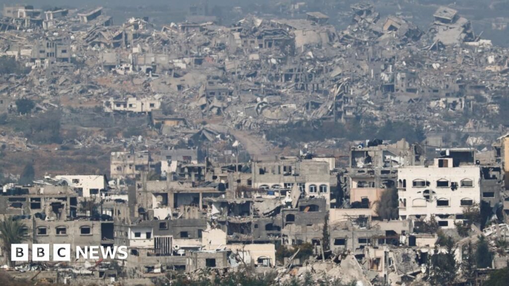 Gaza ceasefire deal agreed by Israel and Hamas, source tells BBC