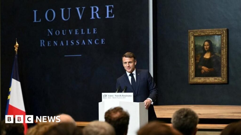 Macron says Mona Lisa to be moved as part of Louvre overhaul
