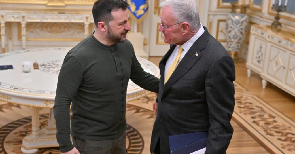 Zelensky to Meet U.S. Envoy to Ukraine Amid Public Spat With Trump