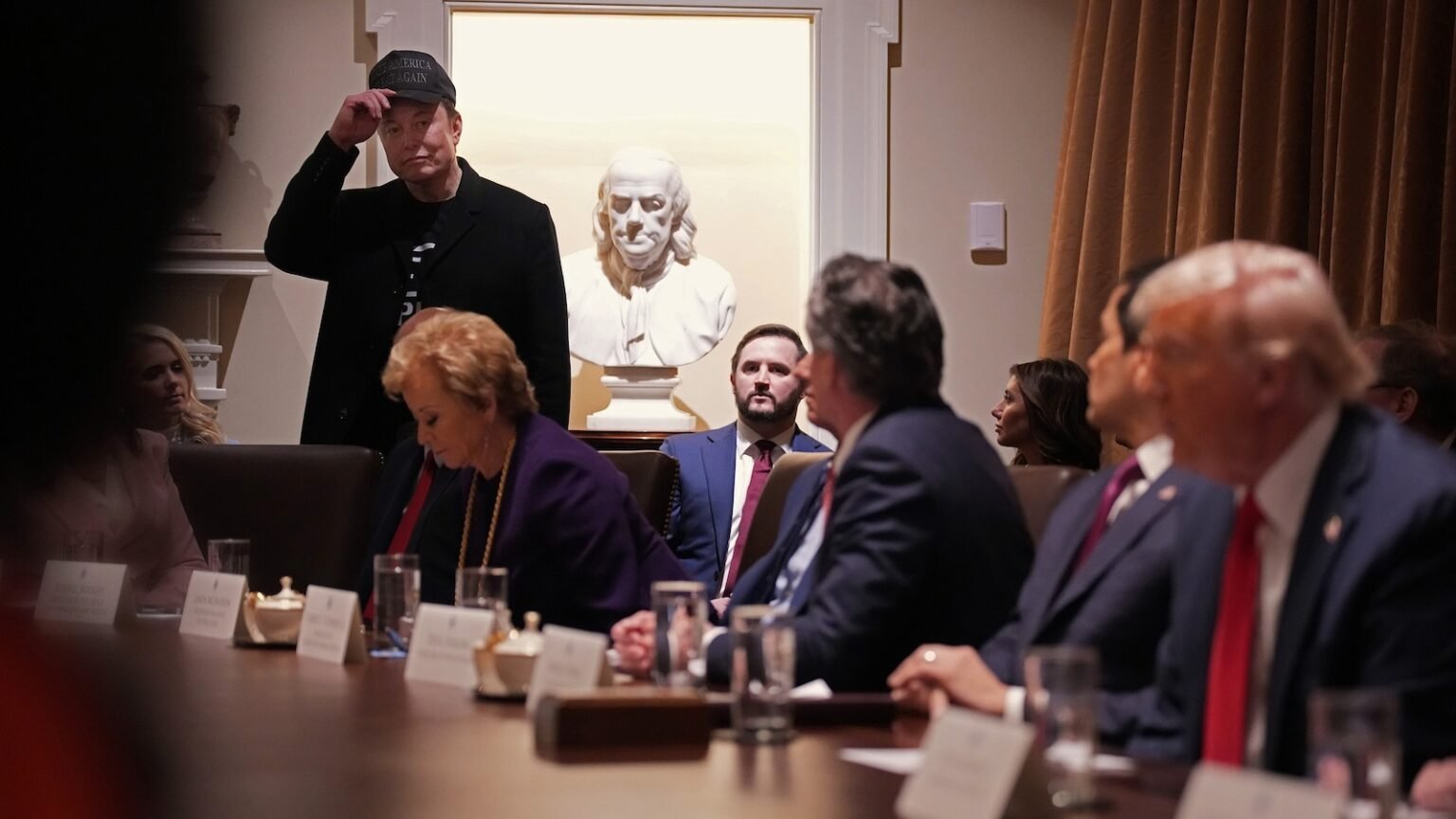 Trump and Musk addressed email termination threats, but neither cleared up the confusion