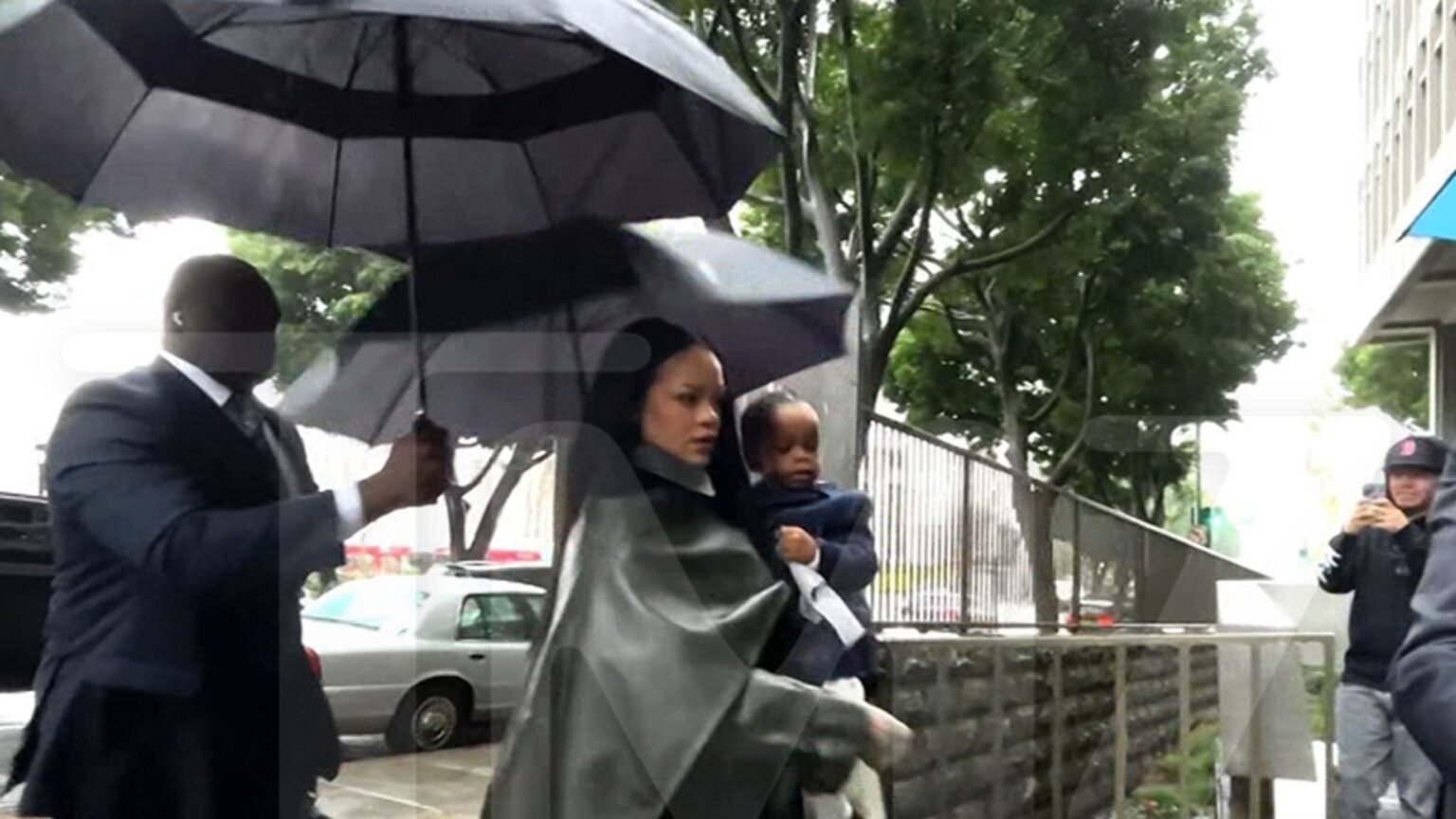 Rihanna Shows Up to Court With Kids as Closing Arguments Begin in A$AP Rocky Case