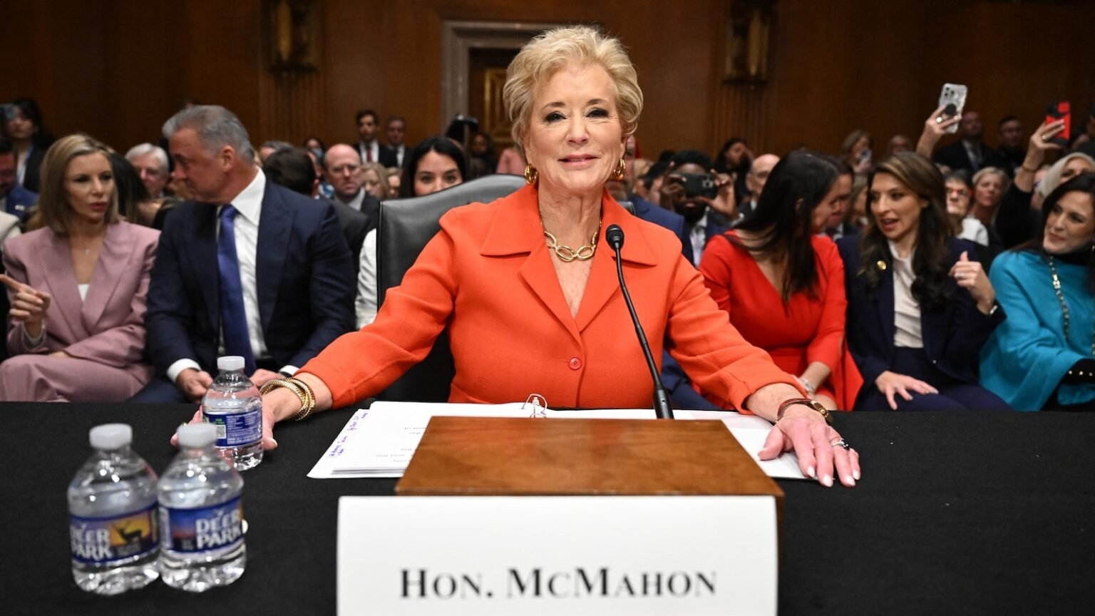 Linda McMahon steps into the nomination ring as Trump’s vow to kill Dept. of Ed casts shadow