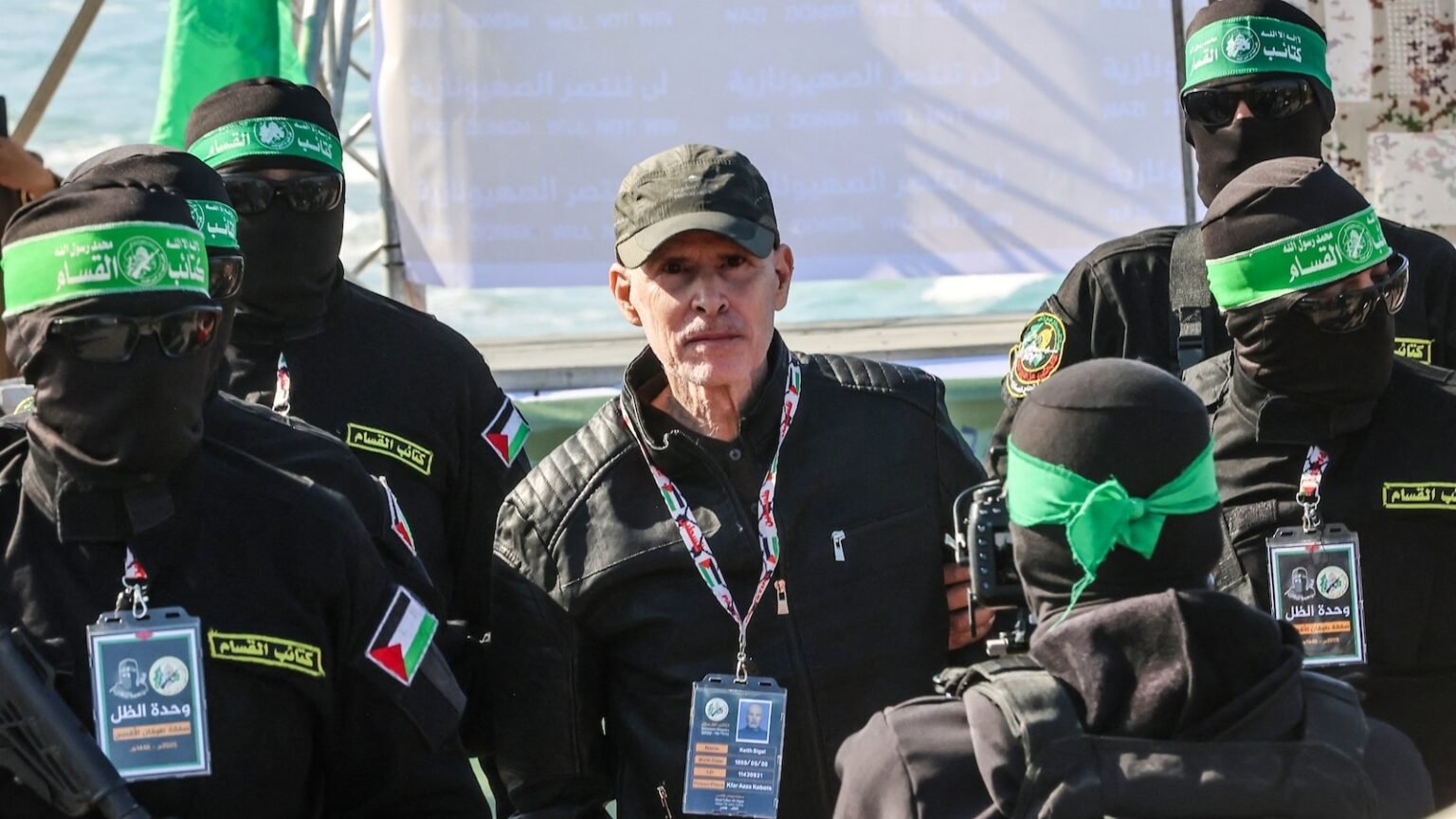 American hostage Keith Siegel freed from Gaza