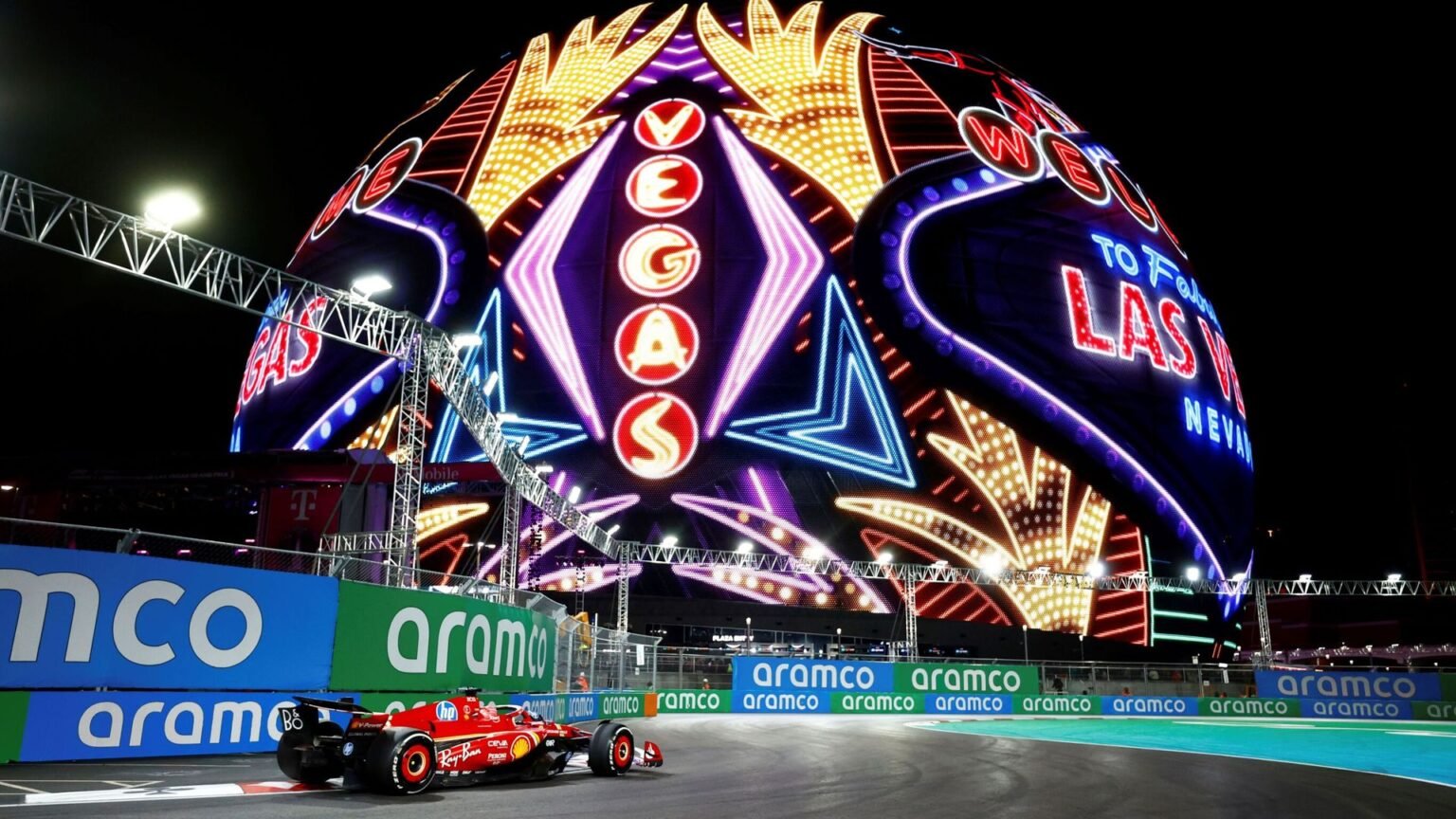 Las Vegas GP start time moved earlier for 2025