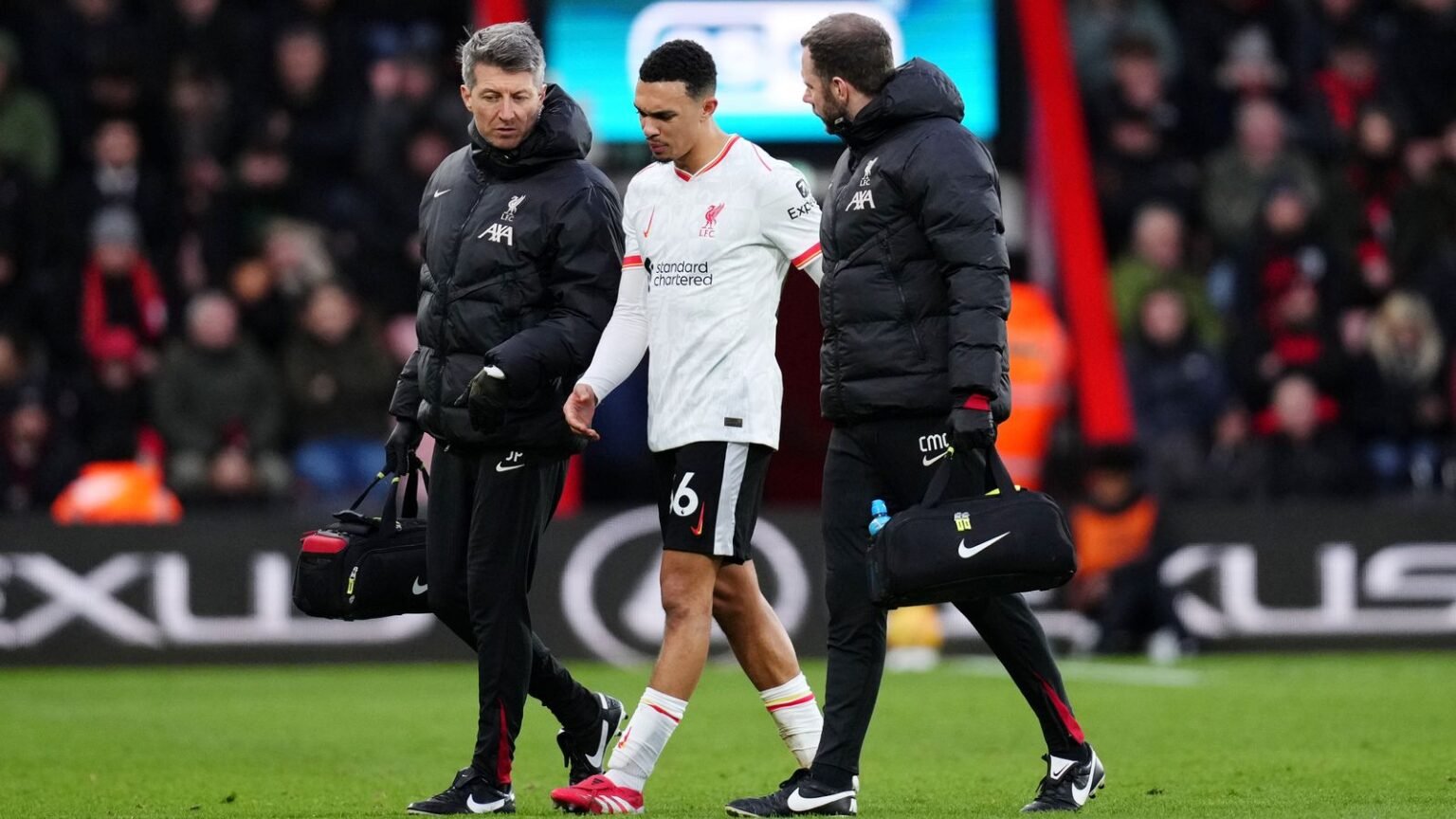 Trent Alexander-Arnold injury: Arne Slot says Liverpool defender could miss Carabao Cup semi-final second leg vs Spurs | Football News