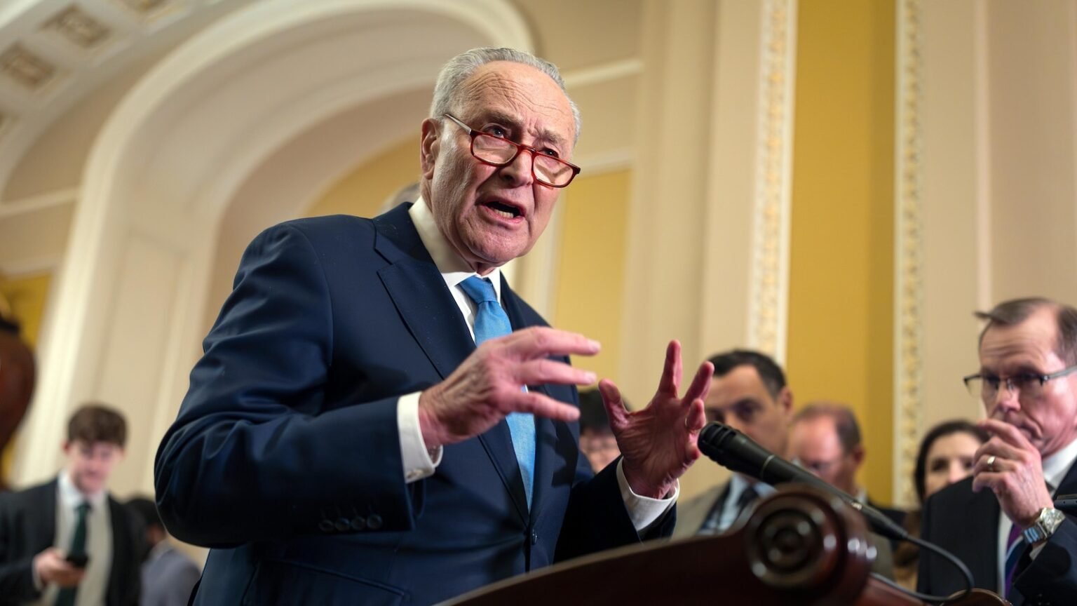 Senate Republicans approve budget framework, pushing past Democratic objections