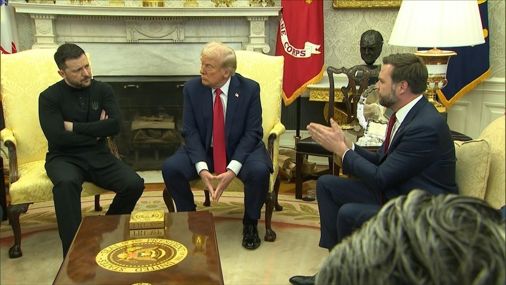 WATCH: Trump, Vance blast Zelenskyy, call him 'disrespectful' at White House