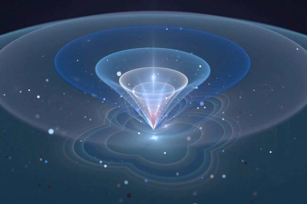 Space could emerge from time