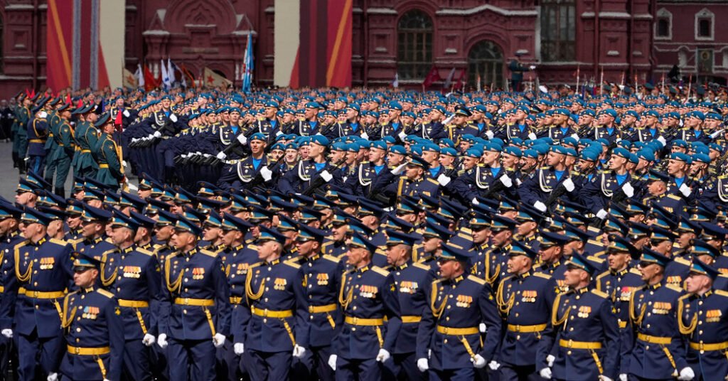 Putin Enlists Russian Pride for War in Ukraine During Moscow Parade