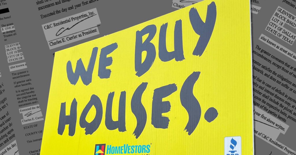 Former “We Buy Ugly Houses” Franchise Owner Agrees to Plead Guilty to Fraud — ProPublica