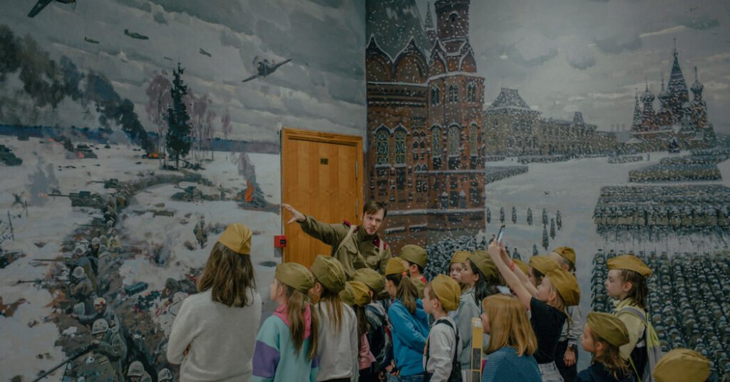 With Acts of Subversion, Some Russians Fight Propaganda in Schools