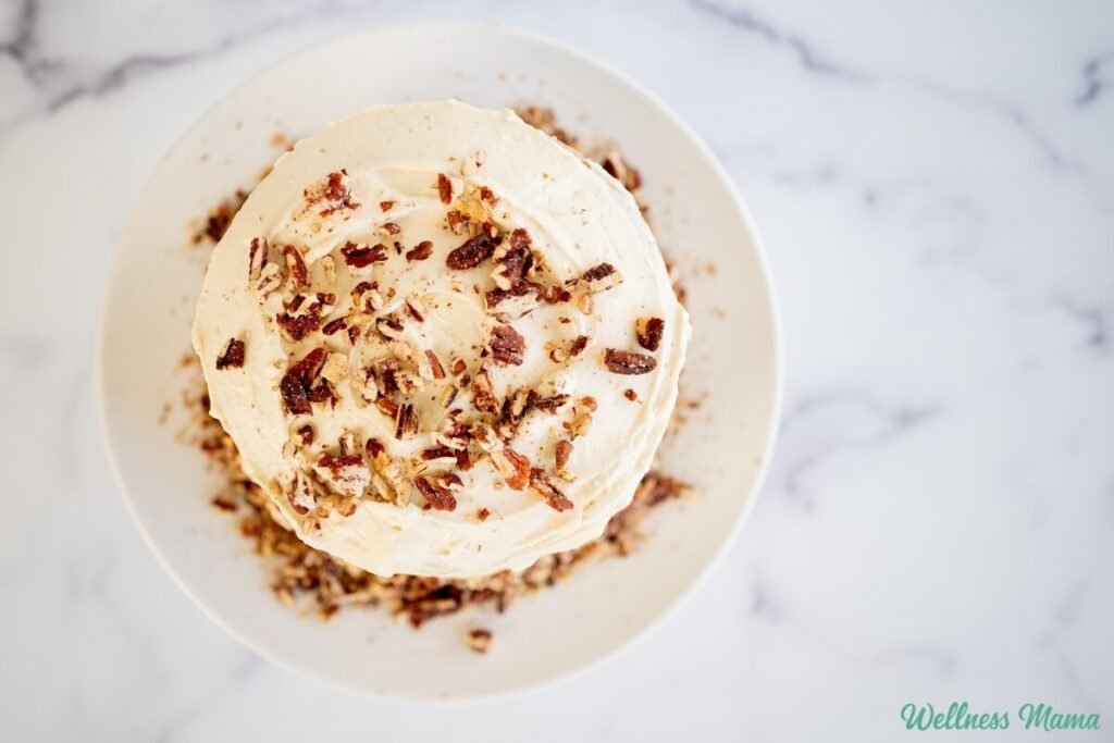 Brown Butter Carrot Cake with Honey Cream Cheese Frosting
